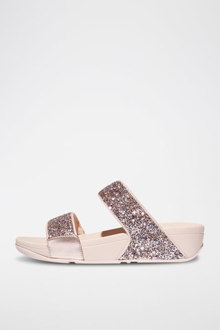 Slippers met Sleehak Lulu - Roze
