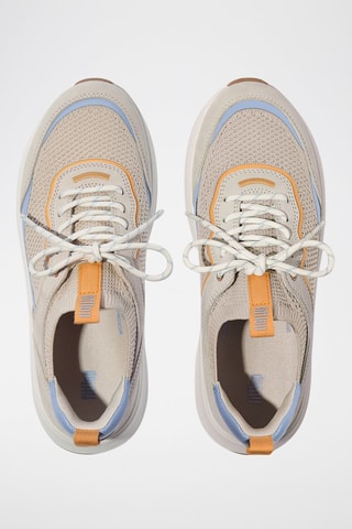 Nubuck Sneakers Microwobbleboard - Beige