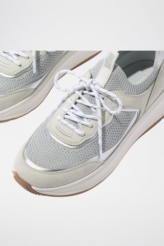 Nubuck Sneakers Microwobbleboard - Lichtgrijs