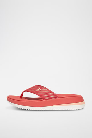 Slippers Surff Two-Tone - Rood en Wit