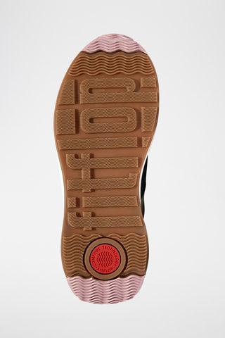 Leren Platform Sneakers F-mode Flow - Wit