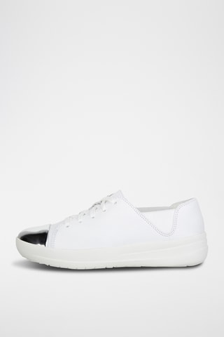 Leren Sneakers F-Sporty™ Mirror-Toe - Wit