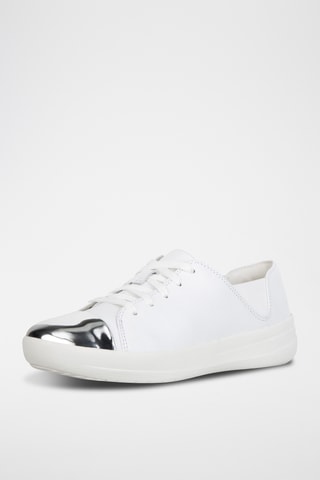 Leren Sneakers F-Sporty™ Mirror-Toe - Wit