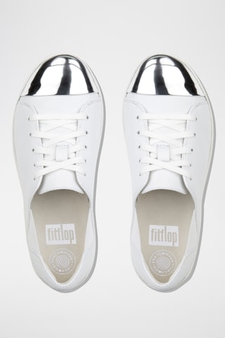 Leren Sneakers F-Sporty™ Mirror-Toe - Wit