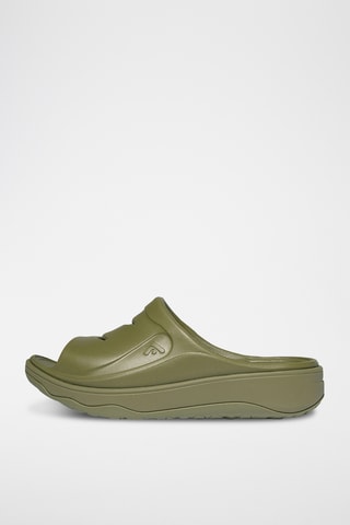 Muiltjes Relieff Slide - Kaki