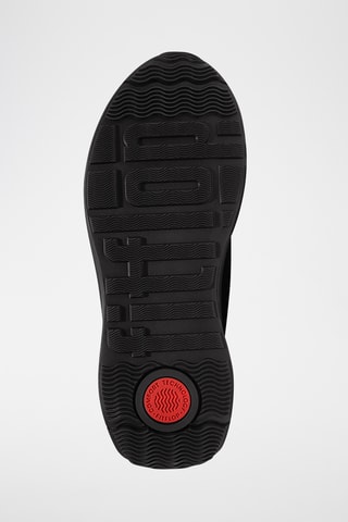 Nubuck Sneakers F-Mode Flow - Zwart