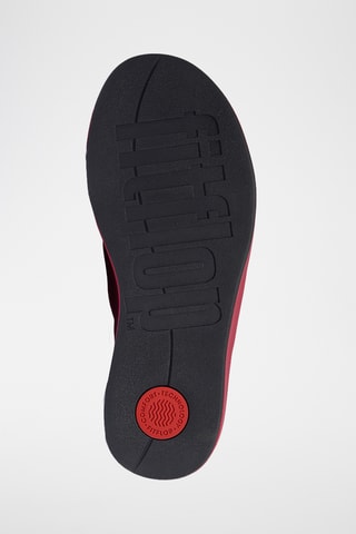 Sandalen met Sleehak Platfforms Wedge - Rood