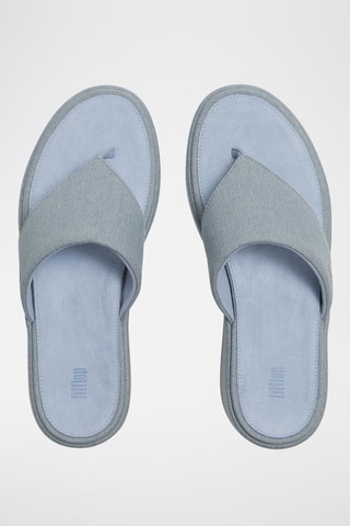 Sandalen met Sleehak Wedge - Blauw