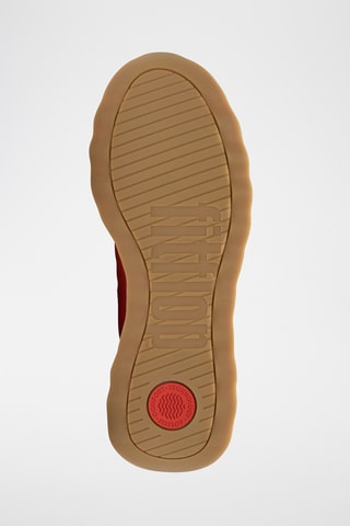 Nubuck Sneakers Retro-Q FF - Bruin