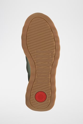Leren Sneakers Retro-Q FF - Groen