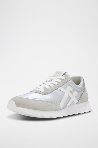 Nubuck Sneakers Retro-Q FF - Wit