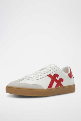 Leren Sneakers The Dash - Wit