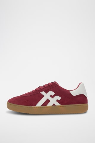 Leren Sneakers The Dash - Rood