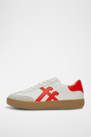 Leren Sneakers The Dash - Wit