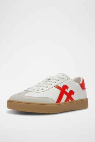 Leren Sneakers The Dash - Wit