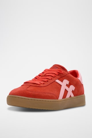 Nubuck Sneakers The Dash - Rood