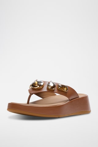 Leren Sandalen F-Mode - Bruin