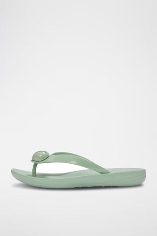 Leren Sandalen Iqushion D-luxe - Lichtblauw