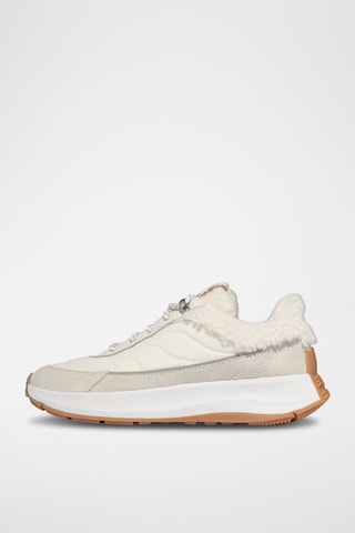 Nubuck Sneakers F-Mode - Beige