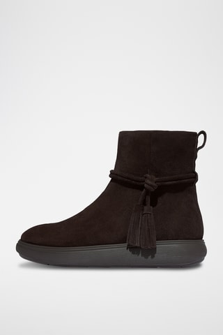 Nubuck Enkellaarzen IQ-Comff - Camel