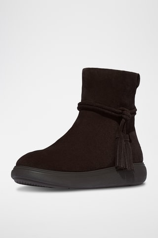 Nubuck Enkellaarzen IQ-Comff - Camel