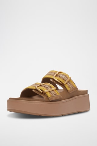 Leren Platform Muiltjes Gen-FF Max - Bruin