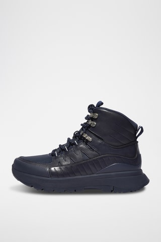 Leren Wandelschoenen Neo-D-Hyker - Marineblauw