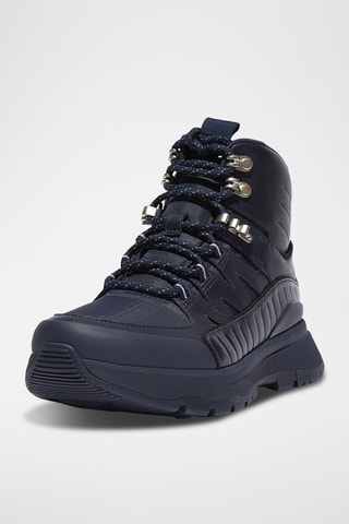 Leren Wandelschoenen Neo-D-Hyker - Marineblauw