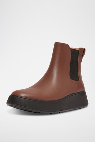 Leren Chelsea Boots F-Mode - Bruin