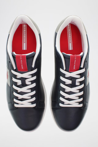 Baskets George - Bleu et gris