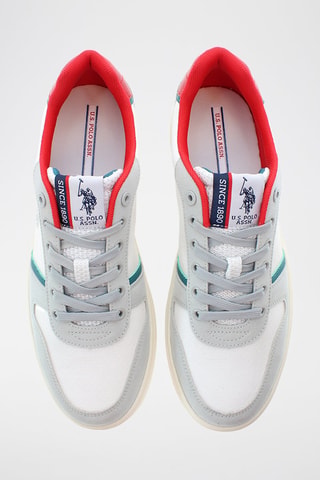 Baskets en nubuck Rokko - Blanc et gris