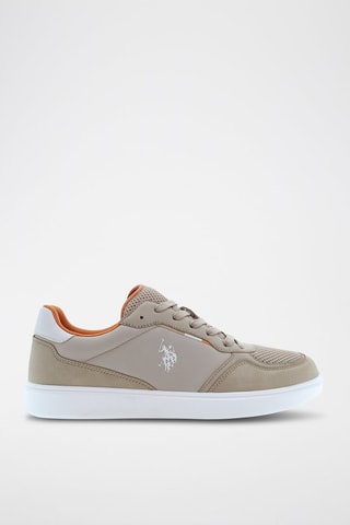 Baskets Byron - Beige et orange