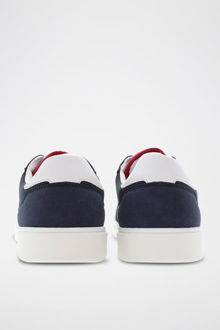 Baskets Byron - Blanc et bleu