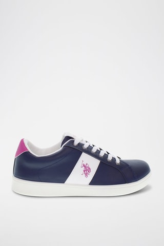 Baskets Bak - Blanc et bleu