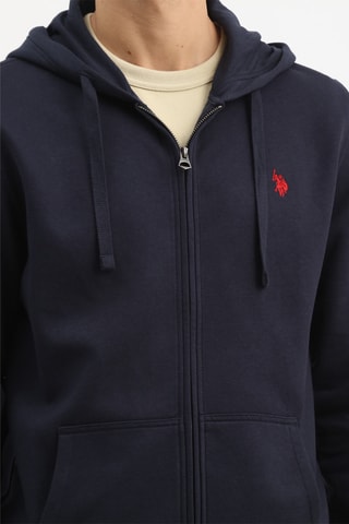 Gilet à capuche - Bleu
