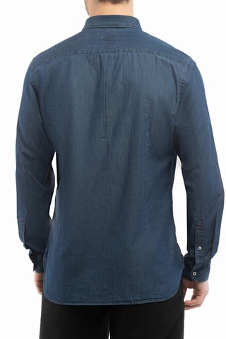 Chemise slim - Bleu
