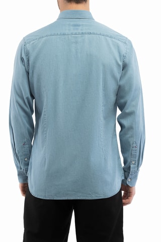 Chemise slim - Bleu