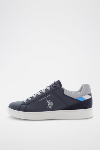 Baskets en cuir Rokko - Bleu
