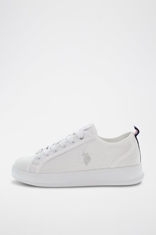 Tennis Campyw - Blanc et bleu