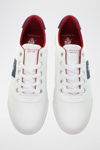 Baskets Bob - Blanc et bleu