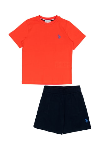 T-shirt et short - Bleu et rouge