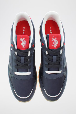 Baskets Tabry - Rouge et bleu