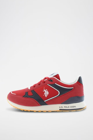 Baskets Tabry - Rouge et bleu