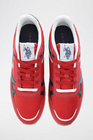 Baskets Tabry - Rouge et bleu