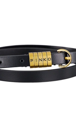 Ceinture en cuir - Noir