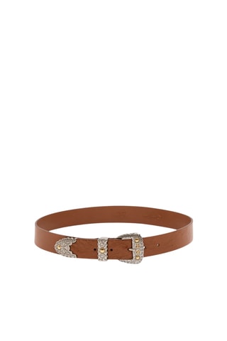 Ceinture en cuir - Marron