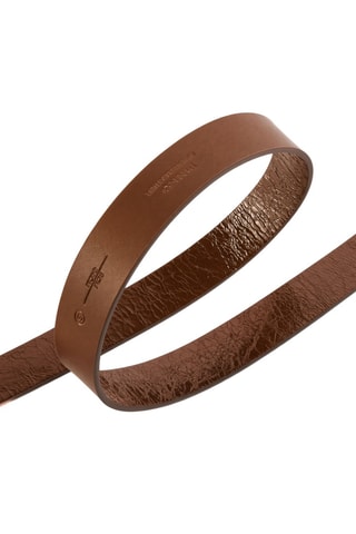 Ceinture en cuir - Marron
