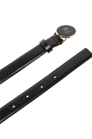 Ceinture en cuir - Noir