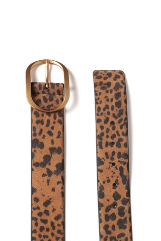 Ceinture en cuir - Marron