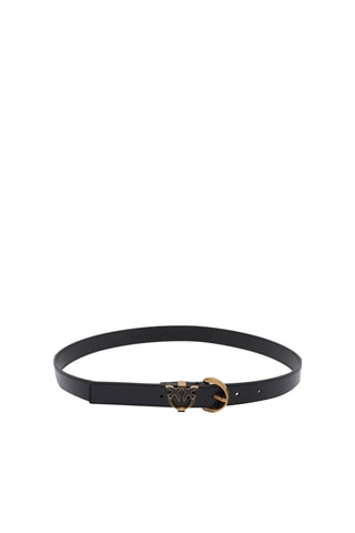 Ceinture en cuir - Noir
